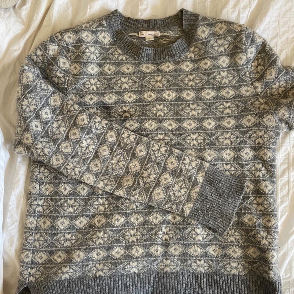 Gap fairisle sweater